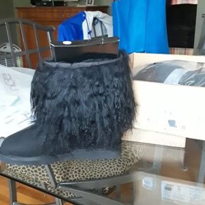 Ugg Mongolian sheepskin boots